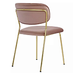 Стул Singer Chair без подлокотников Розовый Велюр варинант исполнения - 3 | Loft Concept в Краснодаре