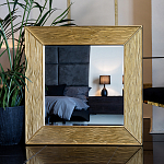 Зеркало квадратное в фактурной раме Pattern варинант исполнения - 6 | Loft Concept в Краснодаре