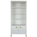 Книжный Стеллаж Elsa Dreams White с задней стенкой варинант исполнения - 6 | Loft Concept в Краснодаре