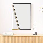 Зеркало прямоугольное в раме Mirror Duality варинант исполнения - 3 | Loft Concept в Краснодаре