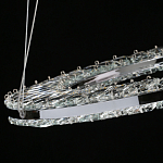 Люстра круглая с прозрачной хрустальной рамкой Maude Crystal Light варинант исполнения - 9 | Loft Concept в Краснодаре