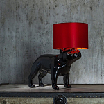 Настольная лампа COLLECTION OF DOGS с абажуром Бульдог варинант исполнения - 4 | Loft Concept в Краснодаре