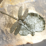 Бра Декоративный лист с стрекозой Glacial Fragment варинант исполнения - 1 | Loft Concept в Краснодаре