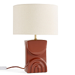 Настольная лампа из керамики и льна Brighter than the Stars варинант исполнения - 1 | Loft Concept в Краснодаре