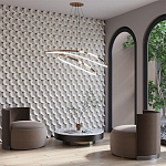 Гипсовая 3D Панель DILONG варинант исполнения - 2 | Loft Concept в Краснодаре