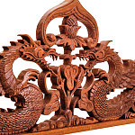 Панно из дерева драконы Panel With Trees варинант исполнения - 2 | Loft Concept в Краснодаре