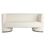 Дизайнерский Двухместный диван Florida Sofa  с элегантным деревянным декором  варинант исполнения - 2 | Loft Concept в Краснодаре