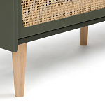 Комод с 6-ю ящиками из плетеного ротанга Remi Green Wicker Furniture варинант исполнения - 4 | Loft Concept в Краснодаре