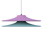 Подвесной вязаный светильник в двухцветном исполнении «Двойной Токио»  варинант исполнения - 4 | Loft Concept в Краснодаре