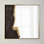 Зеркало с панно из среза палисандра Noble Mirror варинант исполнения - 3 | Loft Concept в Краснодаре