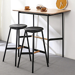 Черный барный стул Knopper варинант исполнения - 7 | Loft Concept в Краснодаре