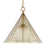 Подвесной светильник в форме конуса с фактурным абажуром Flawless Form варинант исполнения - 1 | Loft Concept в Краснодаре