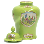 Фарфоровая ваза с крышкой Eden Garden варинант исполнения - 2 | Loft Concept в Краснодаре