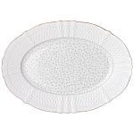 Обеденный сервиз белого цвета из фарфора на 6 персон 23 предмета Floral Charm варинант исполнения - 4 | Loft Concept в Краснодаре