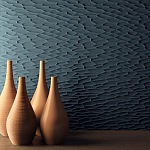 Гипсовая 3D Панель M-27 варинант исполнения - 1 | Loft Concept в Краснодаре