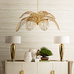 Люстра Золотые листья Golden Petals варинант исполнения - 4 | Loft Concept в Краснодаре