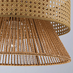 Подвесной светильник с абажуром из натуральных материалов Light Inside the Cell варинант исполнения - 8 | Loft Concept в Краснодаре