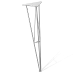 Стол обеденный с круглой столешницей из керамики на четырех ножках Sand Ceramics варинант исполнения - 5 | Loft Concept в Краснодаре