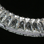 Люстра круглая с прозрачной хрустальной рамкой Maude Crystal Light варинант исполнения - 10 | Loft Concept в Краснодаре