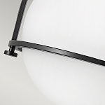 Потолочный светильник с плафоном в форме белого матового шара Hinkley варинант исполнения - 3 | Loft Concept в Краснодаре