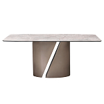 Стол обеденный керамический серый Servorios варинант исполнения - 1 | Loft Concept в Краснодаре