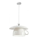 Подвесные светильники в виде белой посуды Flower Reversal варинант исполнения - 8 | Loft Concept в Краснодаре