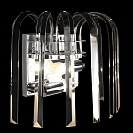 Бра цвета никель с изогнутыми хрустальными элементами Radiant Ribbons варинант исполнения - 5 | Loft Concept в Краснодаре