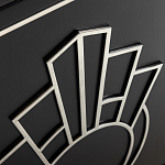 Черный комод в стиле арт-деко Luciano варинант исполнения - 6 | Loft Concept в Краснодаре