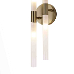 Бра с двумя цилиндрическими матовыми плафонами на круглом основании Delta Light варинант исполнения - 2 | Loft Concept в Краснодаре