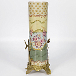 Фарфоровая ваза с бронзовыми элементами Eden Garden варинант исполнения - 3 | Loft Concept в Краснодаре