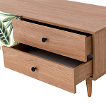 Длинная ТВ-тумба с принтом на ящиках Elise TV Stand варинант исполнения - 4 | Loft Concept в Краснодаре