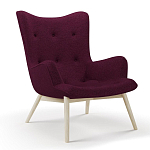 Мебельная ткань Шенилл фиолетовый цвет 138 см T4-27 варинант исполнения - 5 | Loft Concept в Краснодаре