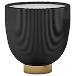 Круглый приставной стол Ruelly Black Coffee Table варинант исполнения - 1 | Loft Concept в Краснодаре