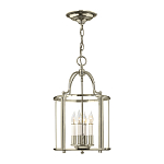 Подвесной светильник с прозрачным стеклянным цилиндрическим плафоном в классическом стиле на цепи Hinkley варинант исполнения - 9 | Loft Concept в Краснодаре