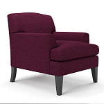 Мебельная ткань Шенилл фиолетовый цвет 138 см T4-27 варинант исполнения - 3 | Loft Concept в Краснодаре