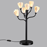 Настольная лампа с ветвями и белыми фарфоровыми цветами Floralis варинант исполнения - 4 | Loft Concept в Краснодаре