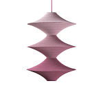 Подвесной вязаный розовый светильник «Звезда Востока 03» варинант исполнения - 1 | Loft Concept в Краснодаре