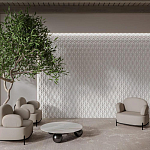 Гипсовая 3D Панель ULOO варинант исполнения - 2 | Loft Concept в Краснодаре