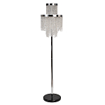 Торшер Хром с каскадом сияющих кристаллов Shining Waterfall варинант исполнения - 1 | Loft Concept в Краснодаре