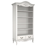 Стеллаж белый из массива бука с 5-ю полками White Provence варинант исполнения - 1 | Loft Concept в Краснодаре