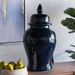 Ваза с крышкой однотонная Высота 48 см Chinoiserie Ceramics варинант исполнения - 3 | Loft Concept в Краснодаре