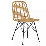 Стул с ротанговым плетением Wicker Stool без подлокотников варинант исполнения - 6 | Loft Concept в Краснодаре
