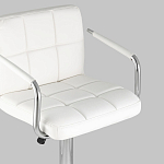 Барный стул с подлокотниками Honory White варинант исполнения - 7 | Loft Concept в Краснодаре