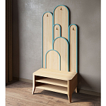 Вешалка «Байома» варинант исполнения - 2 | Loft Concept в Краснодаре