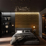 Гипсовая 3D панель с принтографией PM-02 варинант исполнения - 1 | Loft Concept в Краснодаре