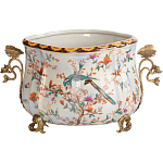 Фарфоровое кашпо Deruher Viva варинант исполнения - 1 | Loft Concept в Краснодаре