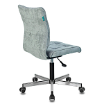 Офисное кресло в серо-голубом велюре Bureaucrats варинант исполнения - 4 | Loft Concept в Краснодаре