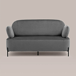 Диван в велюровой обивке серого цвета COLOR BLOCK варинант исполнения - 3 | Loft Concept в Краснодаре