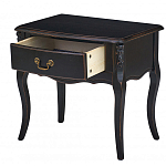 Тумба прикроватная из массива березы с ящиком и состаренным эффектом Vintage варинант исполнения - 3 | Loft Concept в Краснодаре