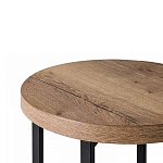 Стол журнальный круглый в стиле лофт Urban Style Space варинант исполнения - 2 | Loft Concept в Краснодаре